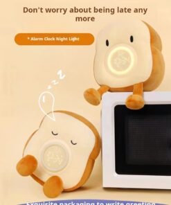 Kids' Alarm Clock The Ultimate Wake-Up Tool for Students Vibrating Night Light for Boys and Girls Cute Little Night Light All-in-One