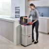 Stylish High-End Luxury Dry-Wet Separation Double-Layer Large-Capacity Recycling Bin